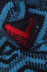 Мужская шапка из шерсти и кашемира PRADA голубого цвета, арт. UMD491-1ZJ2-F0GE8-212 | Фото 3 (Материал: Текстиль, Шерсть; Кросс-КТ: Трикотаж)