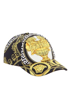Мужской хлопковая бейсболка VERSACE разноцветного цвета по цене 37600 руб., арт. 1001590/1A02960 | Фото 1 Мужской хлопковая бейсболка VERSACE разноцветного цвета, арт. 1001590/1A02960 | Фото 1 (Материал: Текстиль, Хлопок)