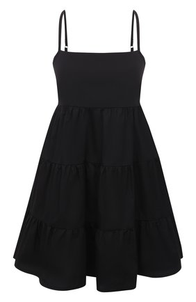 Женское хлопковое платье FAITHFULL THE BRAND черного цвета по цене 24200 руб., арт. FF1884-BLK | Фото 1 Женское хлопковое платье FAITHFULL THE BRAND черного цвета, арт. FF1884-BLK | Фото 1 (Материал внешний: Хлопок; Длина Ж (юбки, платья, шорты): Мини; Женское Кросс-КТ: Платье-одежда, Сарафаны; Стили: Бохо; Случай: Повседневный; Одежда: Одежда)