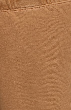 Женские хлопковые шорты JAMES PERSE оранжевого цвета, арт. WXA4288 | Фото 5 (Женское Кросс-КТ: Шорты-одежда, Шорты-спорт; Длина Ж (юбки, платья, шорты): Мини; Материал внешний: Хлопок; Стили: Спорт-шик)