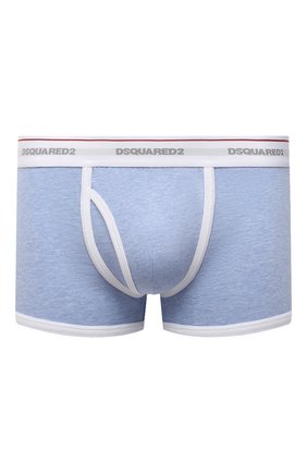 Мужские хлопковые боксеры DSQUARED2 голубого цвета по цене 5645 руб., арт. D9LD93560 | Фото 1 Мужские хлопковые боксеры DSQUARED2 голубого цвета, арт. D9LD93560 | Фото 1 (Материал внешний: Хлопок; Мужское Кросс-КТ: Трусы; Кросс-КТ: бельё)