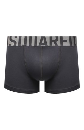 Мужские хлопковые боксеры DSQUARED2 темно-серого цвета по цене 6290 руб., арт. D9LC63680 | Фото 1 Мужские хлопковые боксеры DSQUARED2 темно-серого цвета, арт. D9LC63680 | Фото 1 (Материал внешний: Хлопок; Мужское Кросс-КТ: Трусы; Кросс-КТ: бельё)