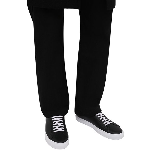 фото Кожаные кеды urban street givenchy