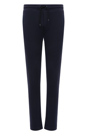 Мужские хлопковые брюки BOGNER темно-синего цвета, арт. 18866605 | Фото 1 (Длина (брюки, джинсы): Стандартные; Материал внешний: Хлопок; Случай: Повседневный; Стили: Спорт-шик)