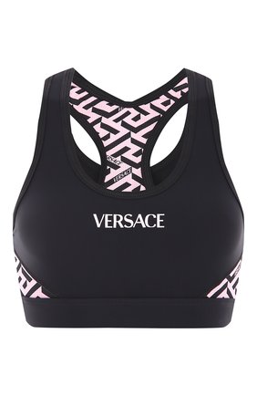 Женский топ VERSACE розового цвета по цене 26700 руб., арт. 1002078/1A01621 | Фото 1 Женский топ VERSACE розового цвета, арт. 1002078/1A01621 | Фото 1 (Женское Кросс-КТ: Топ-спорт; Длина (для топов): Укороченные; Стили: Спорт-шик)