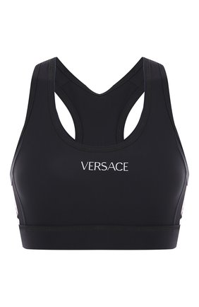 Женский топ VERSACE черного цвета по цене 28900 руб., арт. 1003739/1A03025 | Фото 1 Женский топ VERSACE черного цвета, арт. 1003739/1A03025 | Фото 1 (Женское Кросс-КТ: Топ-спорт; Длина (для топов): Укороченные; Стили: Спорт-шик)