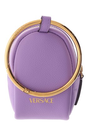 Женская сумка la medusa small VERSACE фиолетового цвета по цене 51350 руб., арт. 1003886/DVIT3T | Фото 2 Женская сумка la medusa small VERSACE фиолетового цвета, арт. 1003886/DVIT3T | Фото 2 (Сумки-технические: Сумки top-handle; Материал: Натуральная кожа)