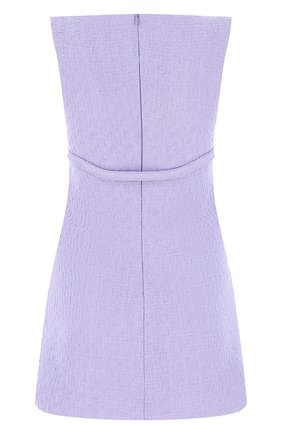 Женское платье VERSACE фиолетового цвета по цене 161000 руб., арт. 1003975/1A02914 | Фото 2 Женское платье VERSACE фиолетового цвета, арт. 1003975/1A02914 | Фото 2 (Женское Кросс-КТ: Платье-одежда; Длина Ж (юбки, платья, шорты): Мини; Стили: Романтичный; Случай: Коктейльный)