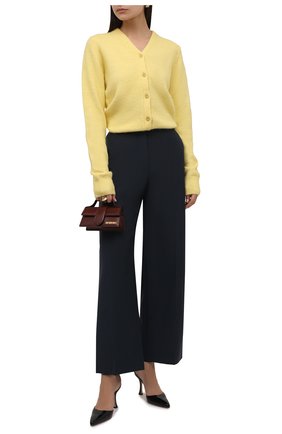 Женский кардиган HERON PRESTON FOR CALVIN KLEIN желтого цвета по цене 18700 руб., арт. K20K203719 | Фото 2 Женский кардиган HERON PRESTON FOR CALVIN KLEIN желтого цвета, арт. K20K203719 | Фото 2 (Материал внешний: Шерсть, Синтетический материал; Длина (для топов): Стандартные; Рукава: Длинные; Стили: Спорт-шик; Женское Кросс-КТ: кардиган-трикотаж)