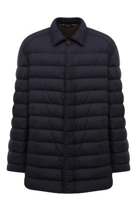 Мужская пуховая куртка BRIONI темно-синего цвета по цене 373500 руб., арт. SUP20L/P0908 | Фото 1 Мужская пуховая куртка BRIONI темно-синего цвета, арт. SUP20L/P0908 | Фото 1 (Материал подклада: Синтетический материал; Материал внешний: Синтетический материал; Рукава: Длинные; Материал утеплителя: Пух и перо; Длина (верхняя одежда): До середины бедра; Кросс-КТ: Куртка; Мужское Кросс-КТ: пуховик-короткий; Стили: Классический; Big sizes: Big Sizes)