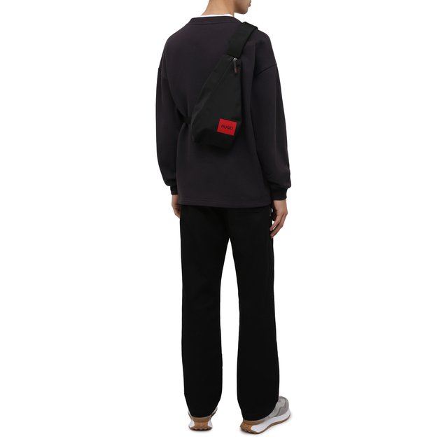 Текстильный рюкзак HUGO 50463645, цвет чёрный, размер NS - фото 3