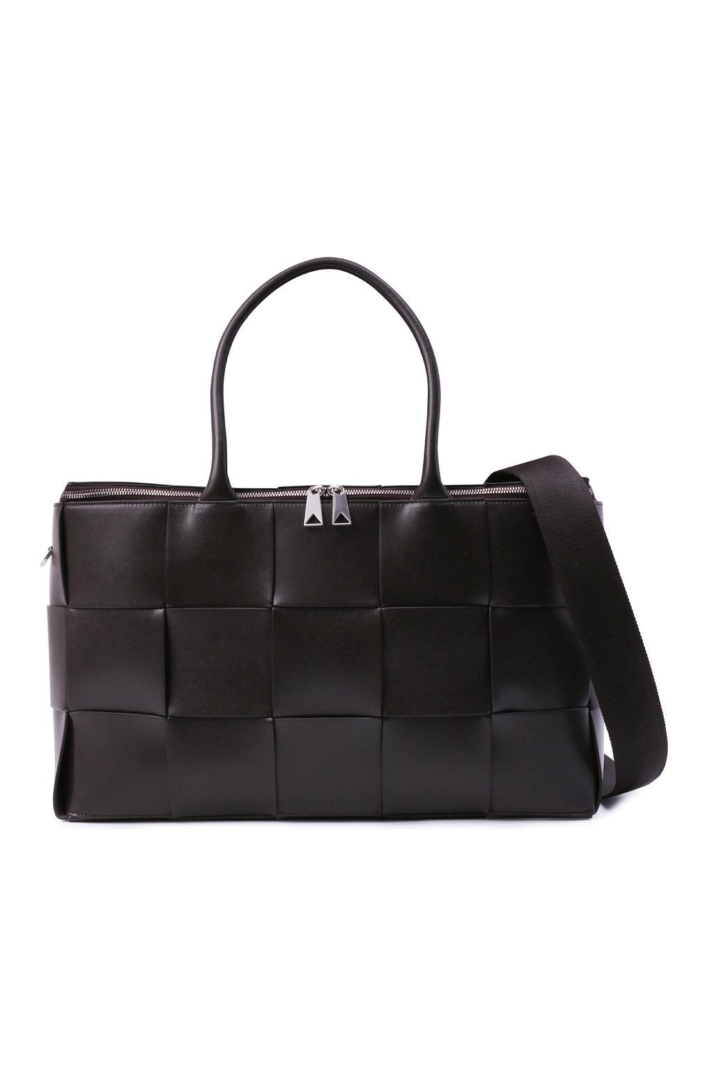Мужская кожаная дорожная сумка arco BOTTEGA VENETA темно-коричневого цвета по цене 282000 руб., арт. 680135/VB1K1 | Фото 7 Мужская кожаная дорожная сумка arco BOTTEGA VENETA темно-коричневого цвета, арт. 680135/VB1K1 | Фото 7 (Материал: Натуральная кожа; Ремень/цепочка: На ремешке; Размер: large)