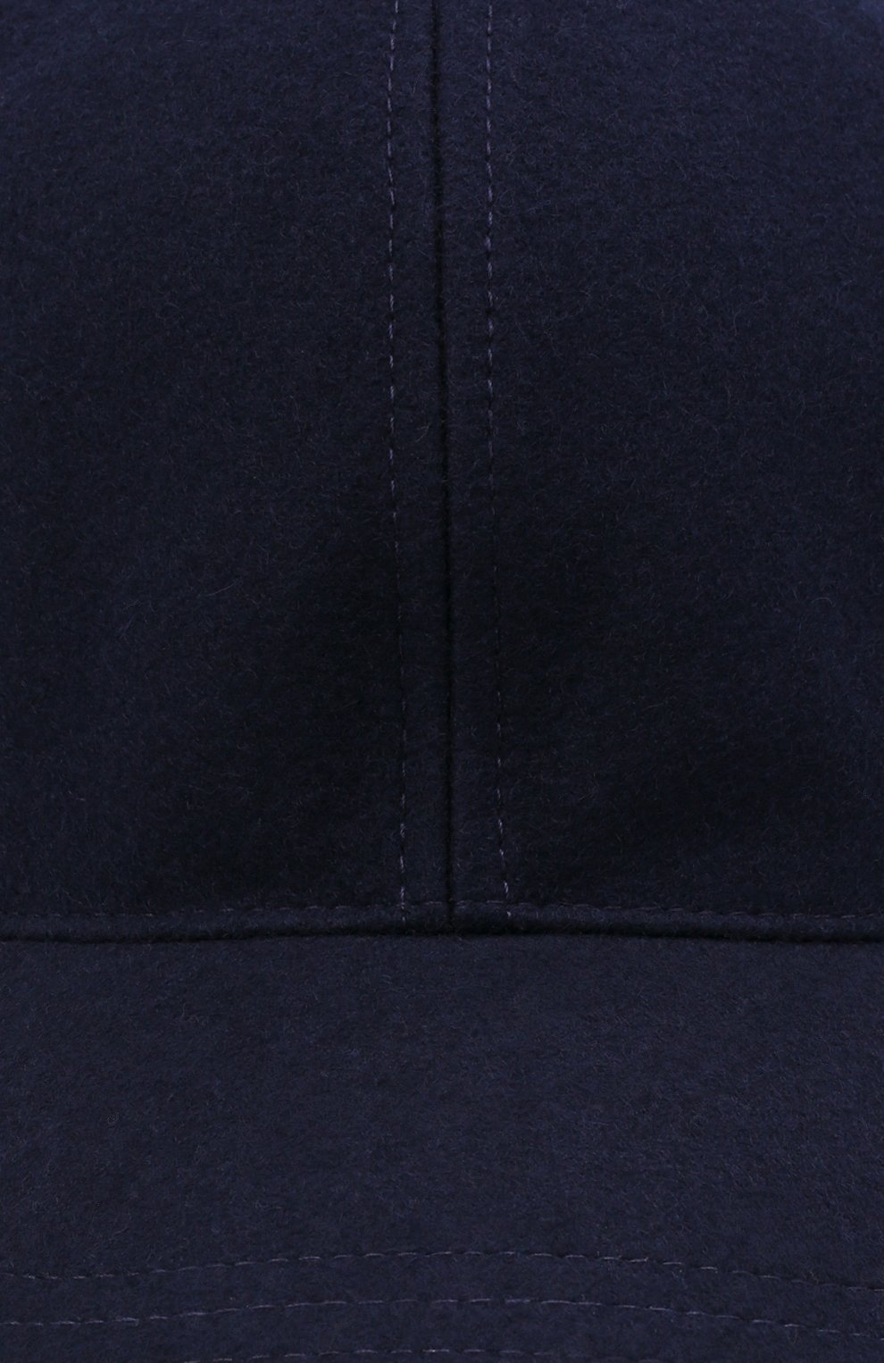 Мужской шерстяная бейсболка PRADA темно-синего цвета, арт. 2HC274-1UMT-F0124 | Фото 4 (Материал: Текстиль, Шерсть)