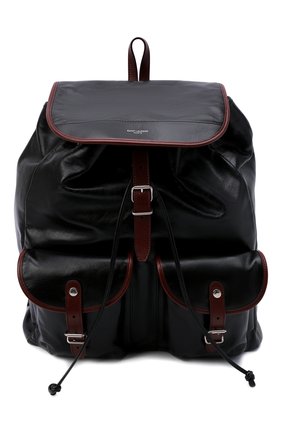 Мужской кожаный рюкзак venice SAINT LAURENT черного цвета по цене 173500 руб., арт. 669968/18U3E | Фото 1 Мужской кожаный рюкзак venice SAINT LAURENT черного цвета, арт. 669968/18U3E | Фото 1 (Материал: Натуральная кожа; Размер: large)