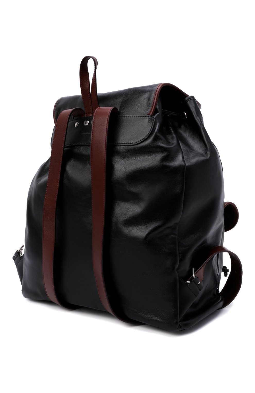 Мужской кожаный рюкзак venice SAINT LAURENT черного цвета, арт. 669968/18U3E | Фото 4 (Материал: Натуральная кожа; Размер: large)
