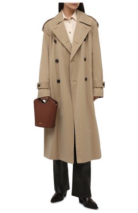 Женская сумка pocket small BURBERRY коричневого цвета по цене 98900 руб., арт. 8046241 | Фото 3 Женская сумка pocket small BURBERRY коричневого цвета, арт. 8046241 | Фото 3 (Сумки: Сумки; Сумки-технические: Сумки top-handle; Материал: Натуральная кожа; Ремень/цепочка: На ремешке; Размер: small)