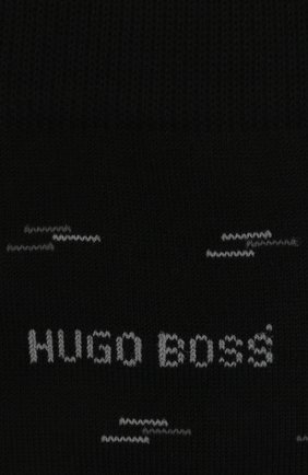 Мужские комплект из двух пар носков BOSS черного цвета по цене 2100 руб., арт. 50462479 | Фото 2 Мужские комплект из двух пар носков BOSS черного цвета, арт. 50462479 | Фото 2 (Материал внешний: Хлопок; Кросс-КТ: бельё)