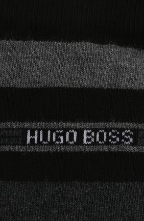 Мужские носки BOSS черного цвета по цене 1600 руб., арт. 50462492 | Фото 2 Мужские носки BOSS черного цвета, арт. 50462492 | Фото 2 (Материал внешний: Хлопок; Кросс-КТ: бельё)