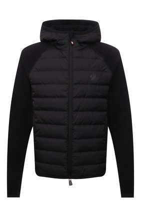 Мужской комбинированная толстовка MONCLER GRENOBLE черного цвета по цене 57700 руб., арт. G2-097-8G000-19-80093 | Фото 1 Мужской комбинированная толстовка MONCLER GRENOBLE черного цвета, арт. G2-097-8G000-19-80093 | Фото 1 (Материал внешний: Синтетический материал; Материал подклада: Синтетический материал; Материал утеплителя: Пух и перо; Длина (для топов): Стандартные; Рукава: Длинные; Мужское Кросс-КТ: Толстовка-одежда; Стили: Спорт-шик)