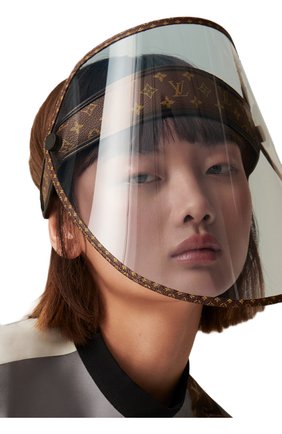 Женский козырек lv LOUIS VUITTON прозрачного цвета по цене 73500 руб., арт. M76727 | Фото 2 Женский козырек lv LOUIS VUITTON прозрачного цвета, арт. M76727 | Фото 2