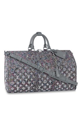 Мужская текстильная дорожная сумка keepall 50 LOUIS VUITTON разноцветного цвета по цене 410000 руб., арт. M58742 | Фото 1 Мужская текстильная дорожная сумка keepall 50 LOUIS VUITTON разноцветного цвета, арт. M58742 | Фото 1 (Материал: Текстиль)
