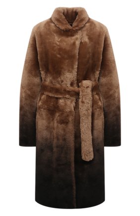 Женская шуба из овчины SHOREDITCH SKI CLUB коричневого цвета по цене 190500 руб., арт. AW21/WL184V | Фото 1 Женская шуба из овчины SHOREDITCH SKI CLUB коричневого цвета, арт. AW21/WL184V | Фото 1 (Длина (верхняя одежда): До колена; Рукава: Длинные; Материал внешний: Натуральный мех; Стили: Гламурный; Женское Кросс-КТ: Мех)