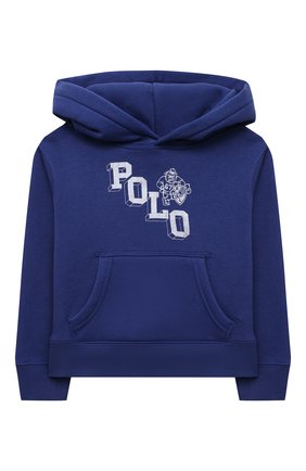 Детский хлопковое худи POLO RALPH LAUREN синего цвета по цене 7700 руб., арт. 321850998 | Фото 1 Детский хлопковое худи POLO RALPH LAUREN синего цвета, арт. 321850998 | Фото 1 (Материал внешний: Синтетический материал, Хлопок; Рукава: Длинные; Мальчики Кросс-КТ: Толстовка-одежда)