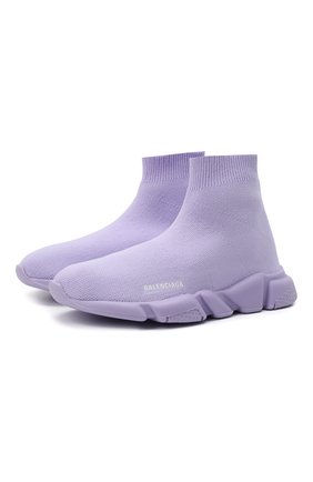 Детские текстильные кроссовки BALENCIAGA сиреневого цвета по цене 33100 руб., арт. 597425/W2DB1 | Фото 1 Детские текстильные кроссовки BALENCIAGA сиреневого цвета, арт. 597425/W2DB1 | Фото 1 (Материал внешний: Текстиль; Материал внутренний: Текстиль)