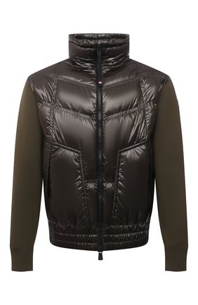 Мужской комбинированная толстовка MONCLER GRENOBLE хаки цвета по цене 77150 руб., арт. G2-097-9B000-05-M1124 | Фото 1 Мужской комбинированная толстовка MONCLER GRENOBLE хаки цвета, арт. G2-097-9B000-05-M1124 | Фото 1 (Рукава: Длинные; Материал подклада: Синтетический материал; Материал внешний: Синтетический материал; Длина (для топов): Стандартные; Материал утеплителя: Пух и перо; Мужское Кросс-КТ: Толстовка-одежда; Стили: Милитари)