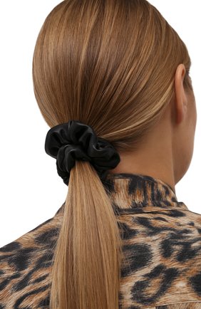 Женская резинка для волос PANFIL черного цвета, арт. Резинка 0-SCR | Фото 2
