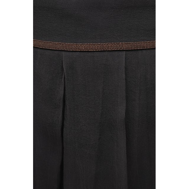 фото Шелковая юбка brunello cucinelli