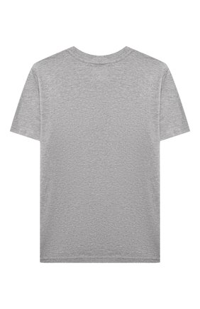 Детская хлопковая футболка POLO RALPH LAUREN серого цвета по цене 4265 руб., арт. 323853790 | Фото 2 Детская хлопковая футболка POLO RALPH LAUREN серого цвета, арт. 323853790 | Фото 2 (Рукава: Короткие; Материал внешний: Хлопок; Ростовка одежда: 13 - 15 лет | 158 см, 10 - 11 лет | 140 - 146см, 9 лет | 134 см, 16 лет | 164 см)