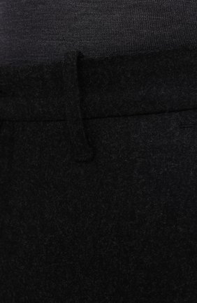 Мужские шерстяные брюки JACOB COHEN черного цвета, арт. U P T01 02 S 3679/C744 | Фото 5 (Материал внешний: Шерсть; Длина (брюки, джинсы): Стандартные; Случай: Повседневный; Стили: Кэжуэл)