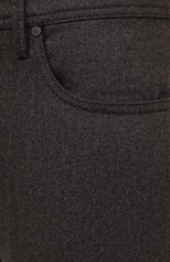 Мужские шерстяные брюки JACOB COHEN коричневого цвета, арт. U Q W04 01 S 3679/F155 | Фото 5 (Материал внешний: Шерсть; Длина (брюки, джинсы): Стандартные; Случай: Повседневный; Региональные ограничения белый список (Axapta Mercury): RU; Стили: Кэжуэл)