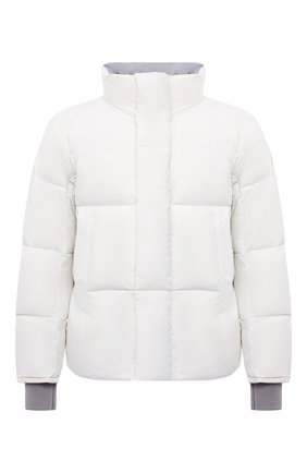 Мужская пуховая куртка everett puffer pastels CANADA GOOSE белого цвета по цене 104000 руб., арт. 2613MB1 | Фото 1 Мужская пуховая куртка everett puffer pastels CANADA GOOSE белого цвета, арт. 2613MB1 | Фото 1 (Материал подклада: Синтетический материал; Материал внешний: Синтетический материал; Рукава: Длинные; Длина (верхняя одежда): Короткие; Материал утеплителя: Пух и перо; Кросс-КТ: Куртка; Мужское Кросс-КТ: пуховик-короткий; Стили: Спорт-шик)