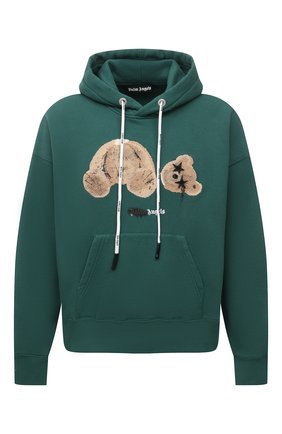 Мужской хлопковое худи PALM ANGELS зеленого цвета по цене 72000 руб., арт. PMBB058F21FLE0125760 | Фото 1 Мужской хлопковое худи PALM ANGELS зеленого цвета, арт. PMBB058F21FLE0125760 | Фото 1 (Длина (для топов): Стандартные; Рукава: Длинные; Материал внешний: Хлопок; Мужское Кросс-КТ: Худи-одежда; Принт: С принтом; Стили: Спорт-шик; Региональные ограничения белый список (Axapta Mercury): RU)