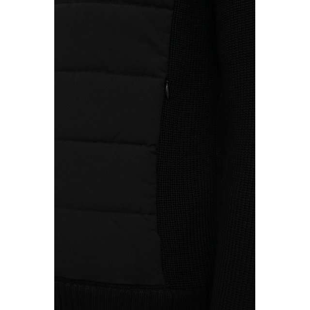 Комбинированный кардиган Gran Sasso 23167/24613, цвет чёрный, размер 46 23167/24613 - фото 5