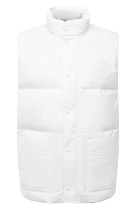 Мужской пуховый жилет freestyle vest glacial haze CANADA GOOSE белого цвета по цене 55300 руб., арт. 4154U1 | Фото 1 Мужской пуховый жилет freestyle vest glacial haze CANADA GOOSE белого цвета, арт. 4154U1 | Фото 1 (Материал внешний: Синтетический материал; Длина (верхняя одежда): Короткие; Материал утеплителя: Пух и перо; Материал подклада: Синтетический материал; Кросс-КТ: Куртка, Пуховик; Стили: Спорт-шик)