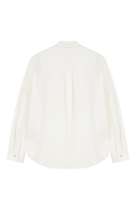 Женская джинсовая куртка JIL SANDER белого цвета по цене 72400 руб., арт. JPPU666054/WU246300 | Фото 2 Женская джинсовая куртка JIL SANDER белого цвета, арт. JPPU666054/WU246300 | Фото 2 (Материал внешний: Хлопок, Деним; Рукава: Длинные; Длина (верхняя одежда): Длинные; Стили: Спорт-шик; Кросс-КТ: Куртка, Деним)