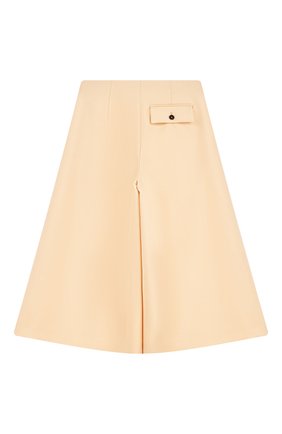 Женская шерстяная юбка JIL SANDER розового цвета по цене 145500 руб., арт. JSCU310301/WU200900 | Фото 2 Женская шерстяная юбка JIL SANDER розового цвета, арт. JSCU310301/WU200900 | Фото 2 (Материал внешний: Шерсть; Женское Кросс-КТ: Юбка-одежда; Длина Ж (юбки, платья, шорты): Мини; Стили: Кэжуэл)