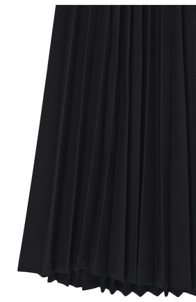 Женская плиссированная юбка JIL SANDER темно-синего цвета по цене 68150 руб., арт. JSEU350500/WU450202 | Фото 2 Женская плиссированная юбка JIL SANDER темно-синего цвета, арт. JSEU350500/WU450202 | Фото 2 (Материал внешний: Шерсть, Синтетический материал; Женское Кросс-КТ: Юбка-одежда, юбка-плиссе; Длина Ж (юбки, платья, шорты): До колена; Стили: Кэжуэл)