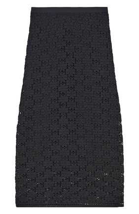 Женская хлопковая юбка JIL SANDER черного цвета по цене 51450 руб., арт. JSPU727045/WU253208 | Фото 2 Женская хлопковая юбка JIL SANDER черного цвета, арт. JSPU727045/WU253208 | Фото 2 (Материал внешний: Хлопок; Женское Кросс-КТ: Юбка-одежда; Длина Ж (юбки, платья, шорты): Миди; Стили: Романтичный)