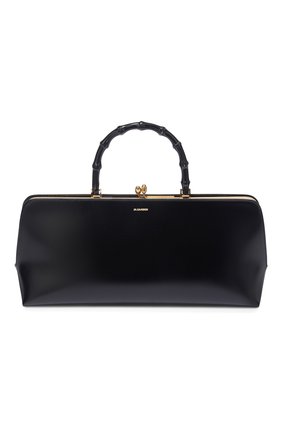 Женская сумка goji JIL SANDER черного цвета по цене 157500 руб., арт. JSPU852618/WUB69169N | Фото 1 Женская сумка goji JIL SANDER черного цвета, арт. JSPU852618/WUB69169N | Фото 1 (Материал: Натуральная кожа; Сумки-технические: Сумки top-handle)