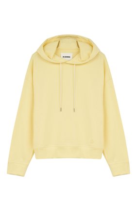 Мужской хлопковое худи JIL SANDER желтого цвета по цене 35250 руб., арт. JPUU707526/MU248608 | Фото 1 Мужской хлопковое худи JIL SANDER желтого цвета, арт. JPUU707526/MU248608 | Фото 1 (Материал внешний: Хлопок; Мужское Кросс-КТ: Худи-одежда; Принт: Без принта; Стили: Спорт-шик, Минимализм)