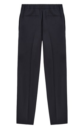 Мужские шерстяные брюки JIL SANDER черного цвета по цене 53300 руб., арт. JSMU310801/MU202900 | Фото 2 Мужские шерстяные брюки JIL SANDER черного цвета, арт. JSMU310801/MU202900 | Фото 2 (Материал внешний: Шерсть; Случай: Повседневный; Силуэт М (брюки): Чиносы; Стили: Минимализм)