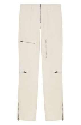 Мужские брюки JIL SANDER кремвого цвета по цене 59950 руб., арт. JSMU311742/MU241300 | Фото 1 Мужские брюки JIL SANDER кремвого цвета, арт. JSMU311742/MU241300 | Фото 1 (Случай: Повседневный; Стили: Минимализм)