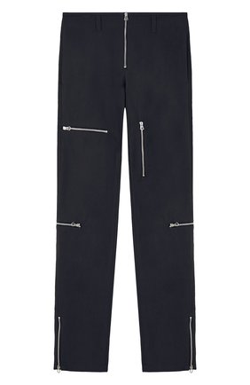Мужские брюки JIL SANDER темно-синего цвета по цене 59950 руб., арт. JSMU311742/MU241300 | Фото 1 Мужские брюки JIL SANDER темно-синего цвета, арт. JSMU311742/MU241300 | Фото 1 (Случай: Повседневный; Стили: Минимализм)