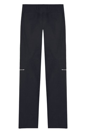 Мужские брюки JIL SANDER темно-синего цвета по цене 59950 руб., арт. JSMU311742/MU241300 | Фото 2 Мужские брюки JIL SANDER темно-синего цвета, арт. JSMU311742/MU241300 | Фото 2 (Случай: Повседневный; Стили: Минимализм)