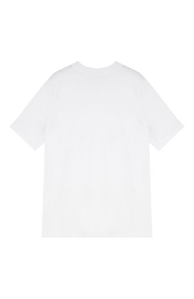 Мужская хлопковая футболка JIL SANDER белого цвета по цене 8220 руб., арт. JSMU706020/MU247308 | Фото 2 Мужская хлопковая футболка JIL SANDER белого цвета, арт. JSMU706020/MU247308 | Фото 2 (Материал внешний: Хлопок; Рукава: Короткие; Принт: Без принта; Стили: Минимализм)
