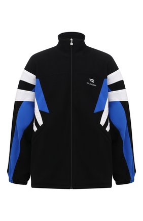 Мужская куртка BALENCIAGA черного цвета по цене 123500 руб., арт. 675272/TJQ32 | Фото 1 Мужская куртка BALENCIAGA черного цвета, арт. 675272/TJQ32 | Фото 1 (Материал внешний: Синтетический материал; Рукава: Длинные; Материал подклада: Хлопок; Длина (верхняя одежда): Короткие; Кросс-КТ: Куртка; Мужское Кросс-КТ: утепленные куртки; Стили: Спорт-шик)